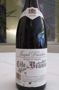 Cote de Beaune 2006 Joseph Drouhin